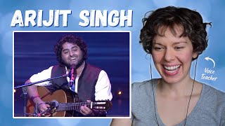 Voice Teacher Reacts to ARIJIT SINGH