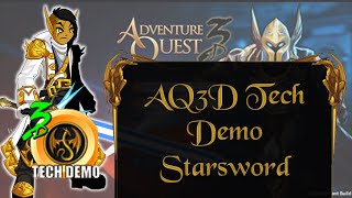 =AQW= AQ3D Tech  Demo  Starsword - How to get! / Review.