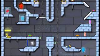 Miniclip Ice Temple [FireBoy & WaterGirl] Level 28 Guide