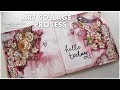 Art Collage Journal Page Process ♡ Maremi's Small Art ♡