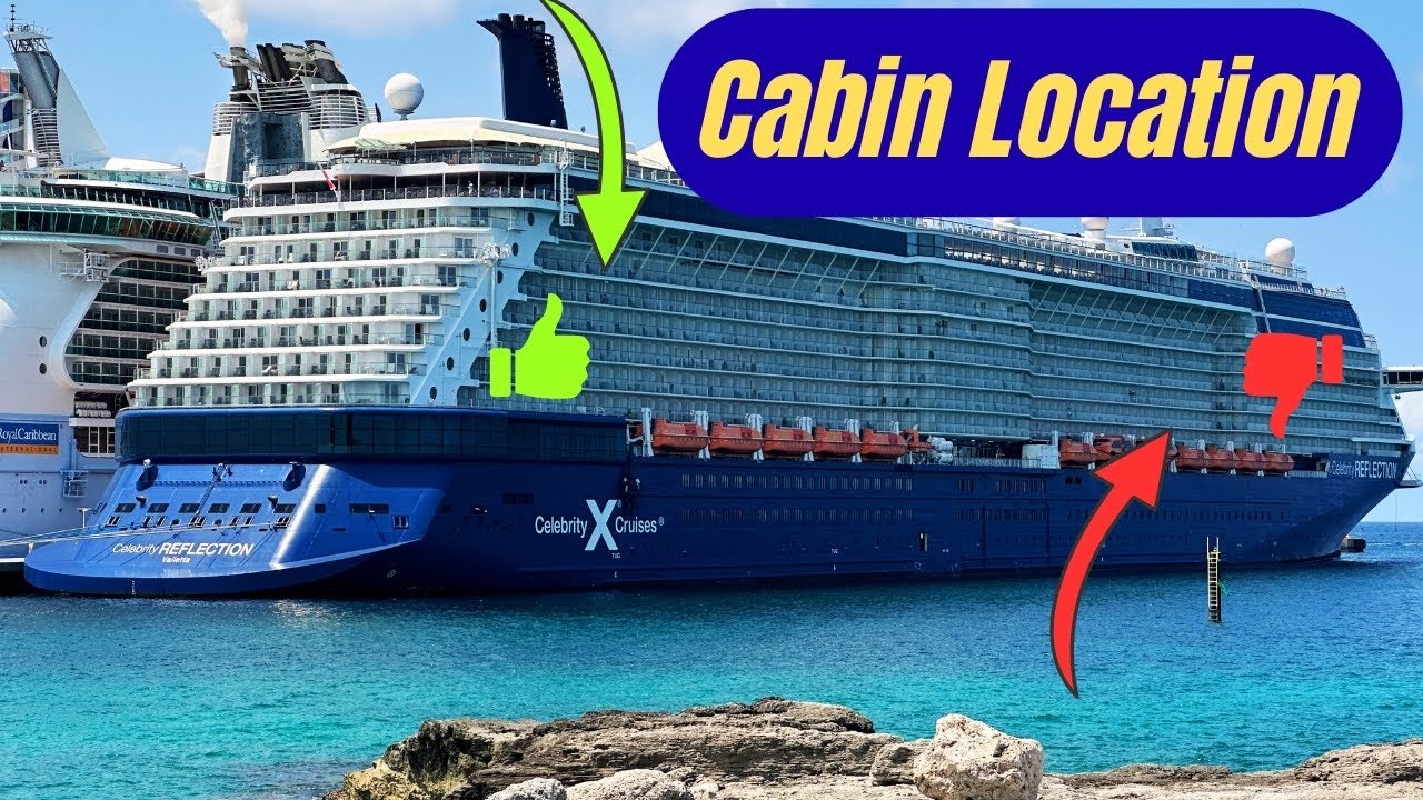 Cruise cabin selection; what’s close, what's far away, and why it matters