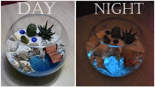 How to make terrarium that Glow in the dark