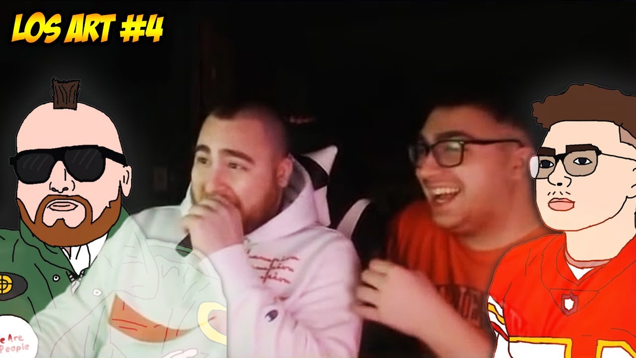 Позволяю своим зрителям рисовать меня и моего брата... (Los Art #4)