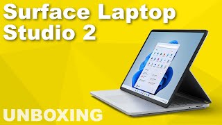 UNBOXING Microsoft Surface Laptop Studio 2