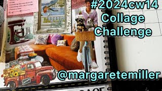 Collage Challenge week 14 #2024cw14@MargareteMiller