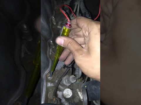 Cara cek glow plug atau busi pemanas mitsubishi kuda diesel gp. 