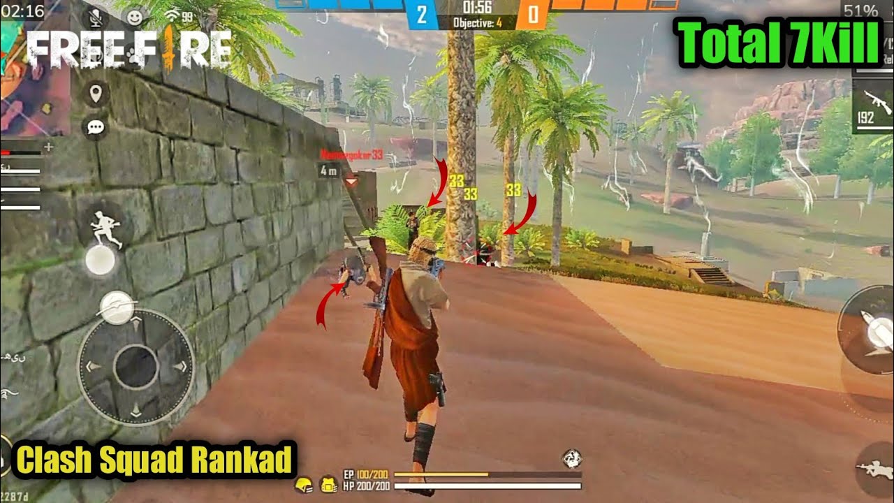 Clash Squad Rankad Freefire Gameplay Garena Freefire Dilshan Gaming ...