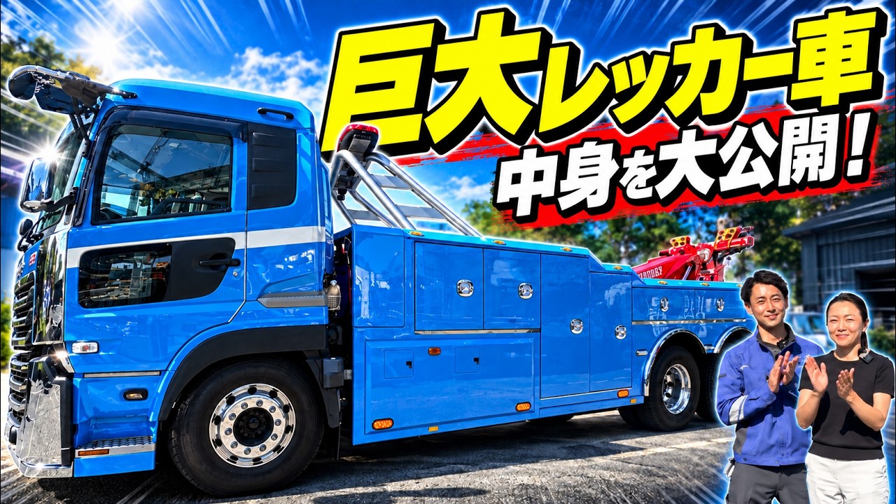 Massive Wrecker] Opening all 6 doors reveals a ton of professional