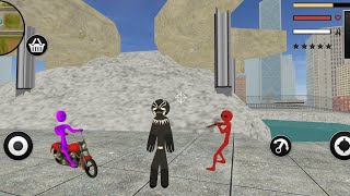 Panther Stickman Rope Hero #4 - Android Gameplay screenshot 3