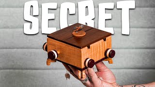 This Mechanical Puzzle Box Holds a SECRET!!