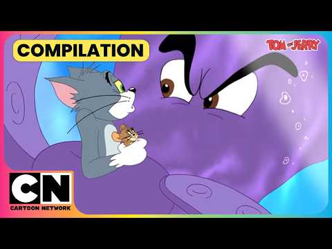 Tom's Worst Vacation Ever!🌴😬| Tom and Jerry😺| Cat & Mouse | Classic Cartoon😁| @cnindia ​