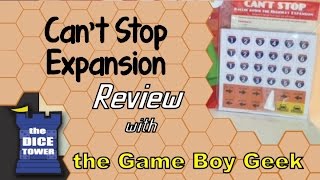 Can't Stop Review Expansion - with the Game Boy Geek