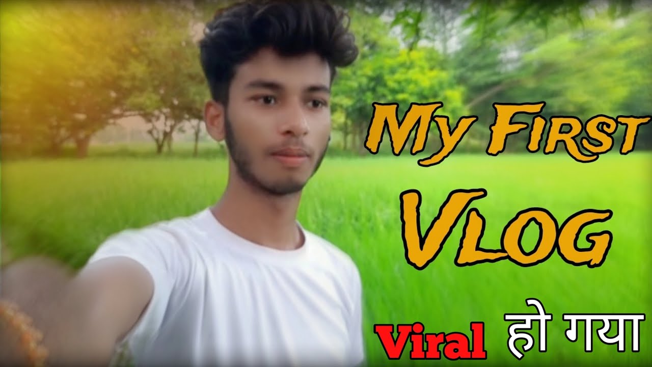 My First Vlog 🤳🏞️ || My First Vlog Video 2025 || Amit Vlogs - YouTube
