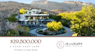 9 Echo Peak Lane The Ridges, Summerlin Is Luxury