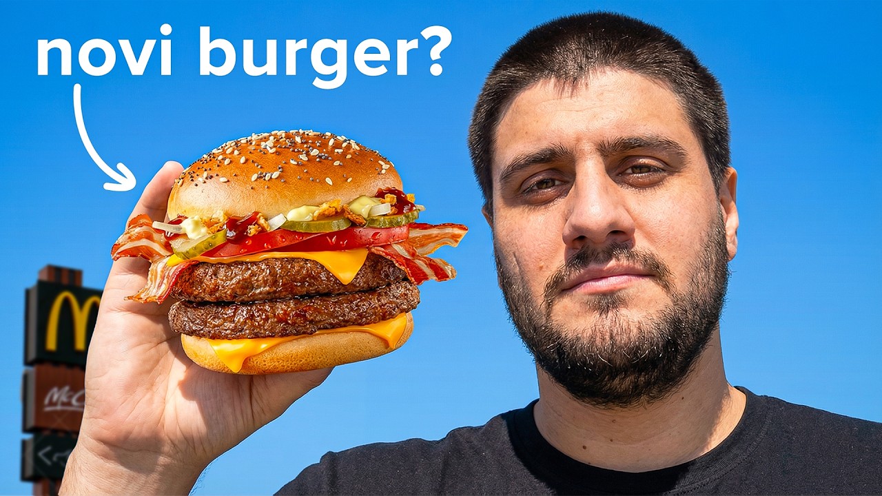 Probao sam McDonalds Burger iz 2026.