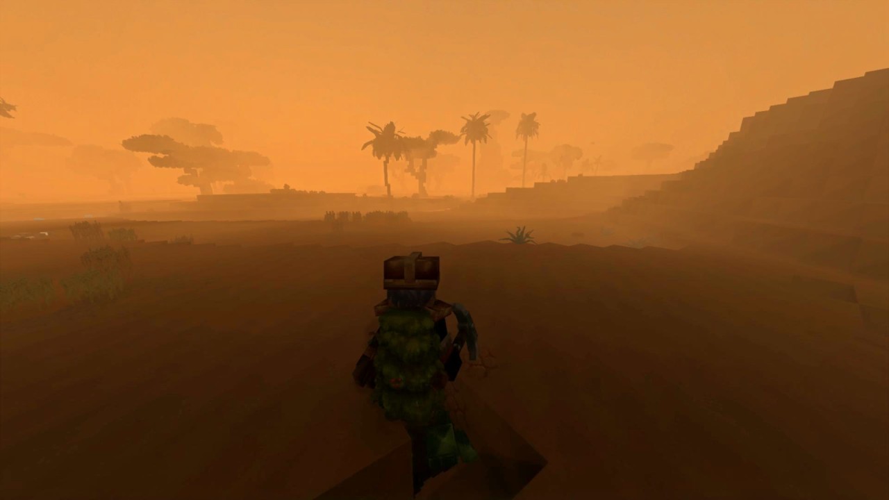 Hytale Showed Minecraft how a Desert Biome Should be !! (Sand Storm in Desert )
