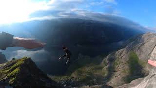 WITNESS Norway's MOST DARING Base Jumping Exit Point 7!