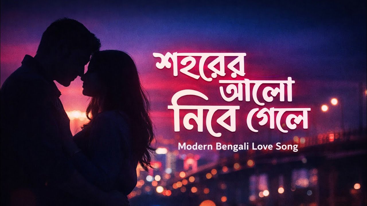 শহরের আলো নিভে গেলে ❤️ | Bengali Love Song | SAZZA