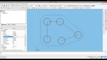 Esprit Getting started inserting points and create Point to point features