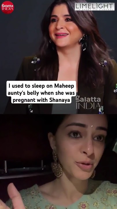 ananyapanday s EMOTIONAL Video Message For maheepkapoor She Is My she-is-my-second-mom-love-youtube