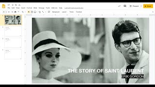 Google Slides Pro: Slide Design w/ MASTER VIEW