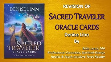 SACRED TRAVELER ORACLE CARDS REVIEW - Denise Linn ALL CARDS flip through