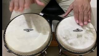 Rock beat on Bongos… faculty demonstrates a basic Rock beat \u0026 some patterns with a training video.