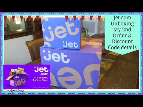 Jet.com Unboxing | Haul | My 2nd Order + Discount Code Info