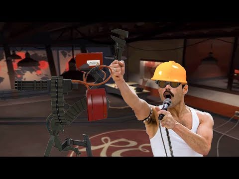 freddie mercury plays engineer on ctf_2fort