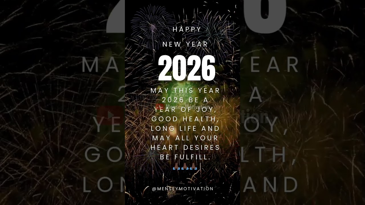 Welcome 2026 🎉 Happy New Year 2026 Wishes, Greetings & Celebration | Beautiful Welcome to 2026