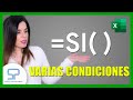 Función SI con VARIAS CONDICIONES en Excel