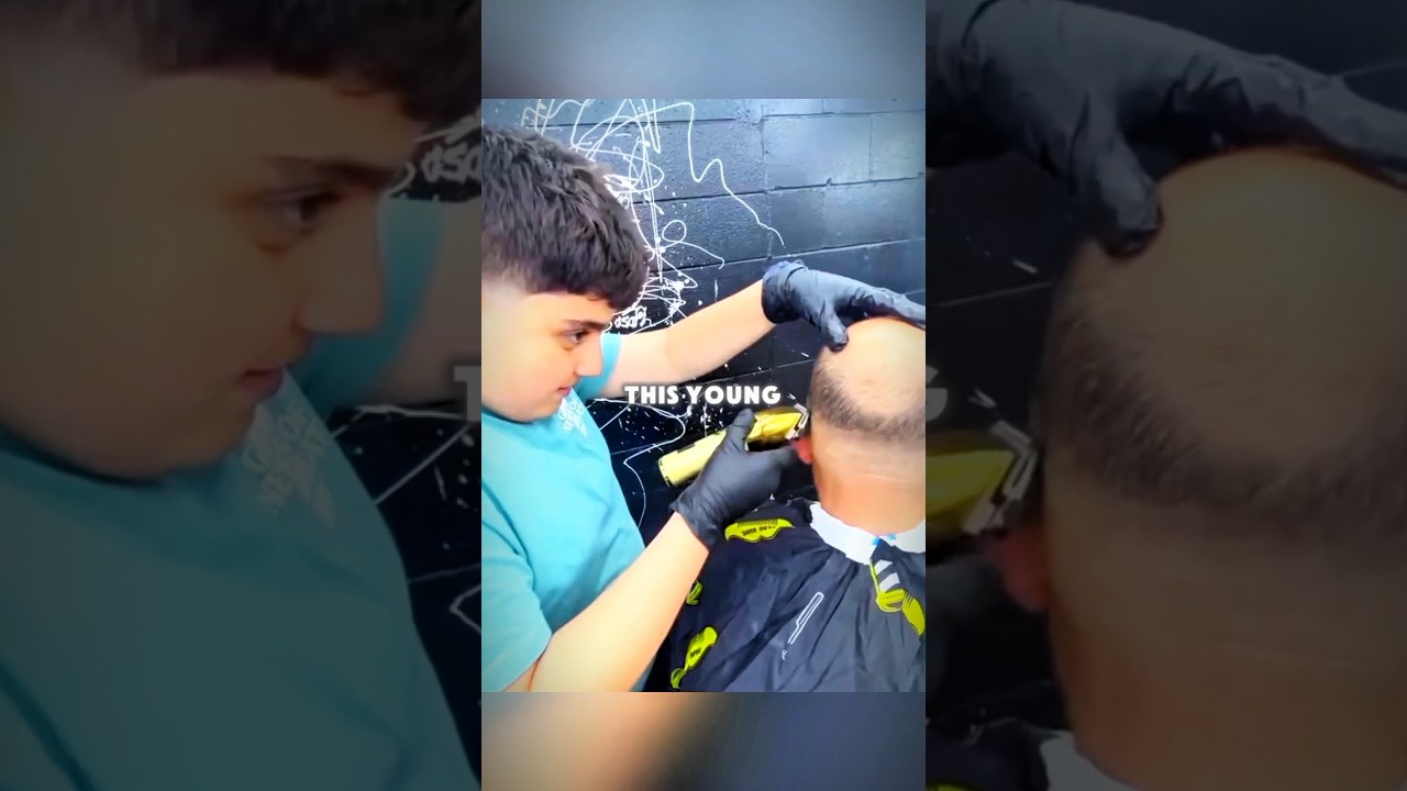 His life changed FOREVER... ♥️💇‍♂️