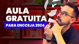 Aula gratuita para ENCCEJA 2024