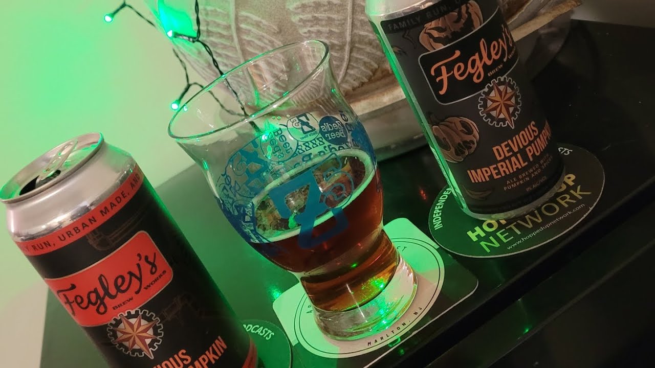 2021 vs. 2022 Devious Imperial Pumpkin Ale by Fegley's Brew Works featuring 