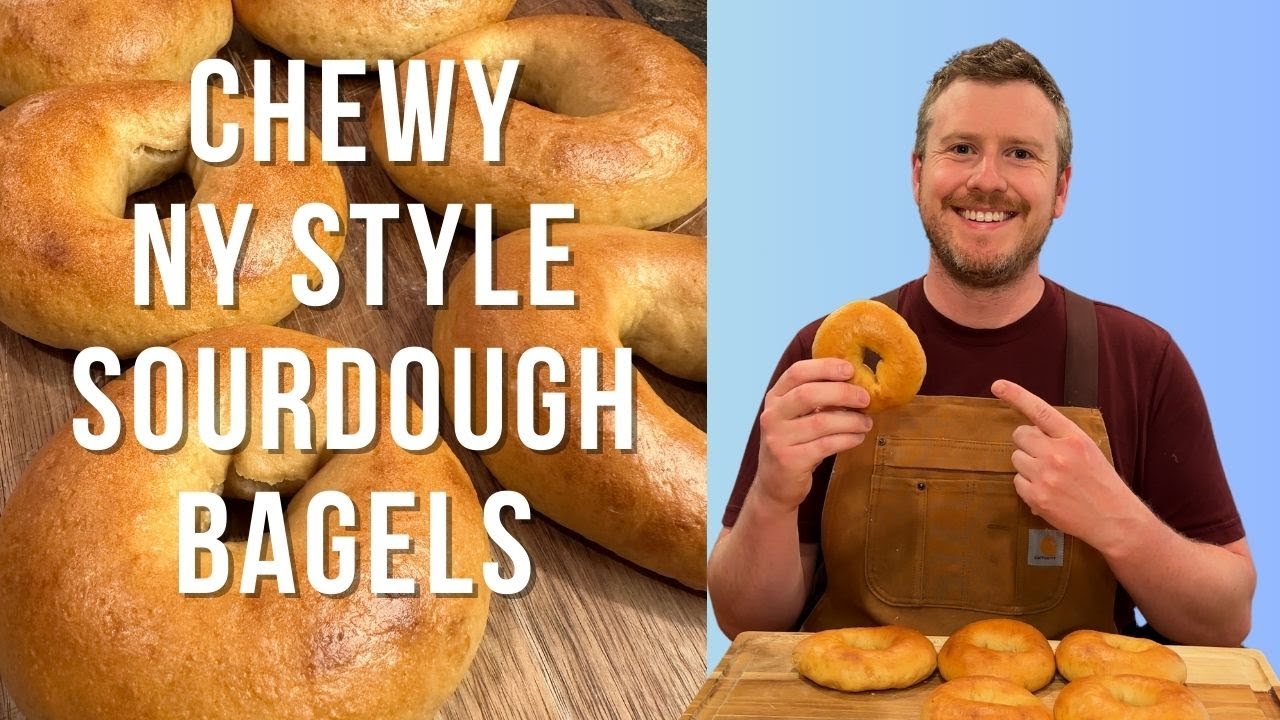 Chewy NY-Style Sourdough Bagels: Step-by-Step Recipe