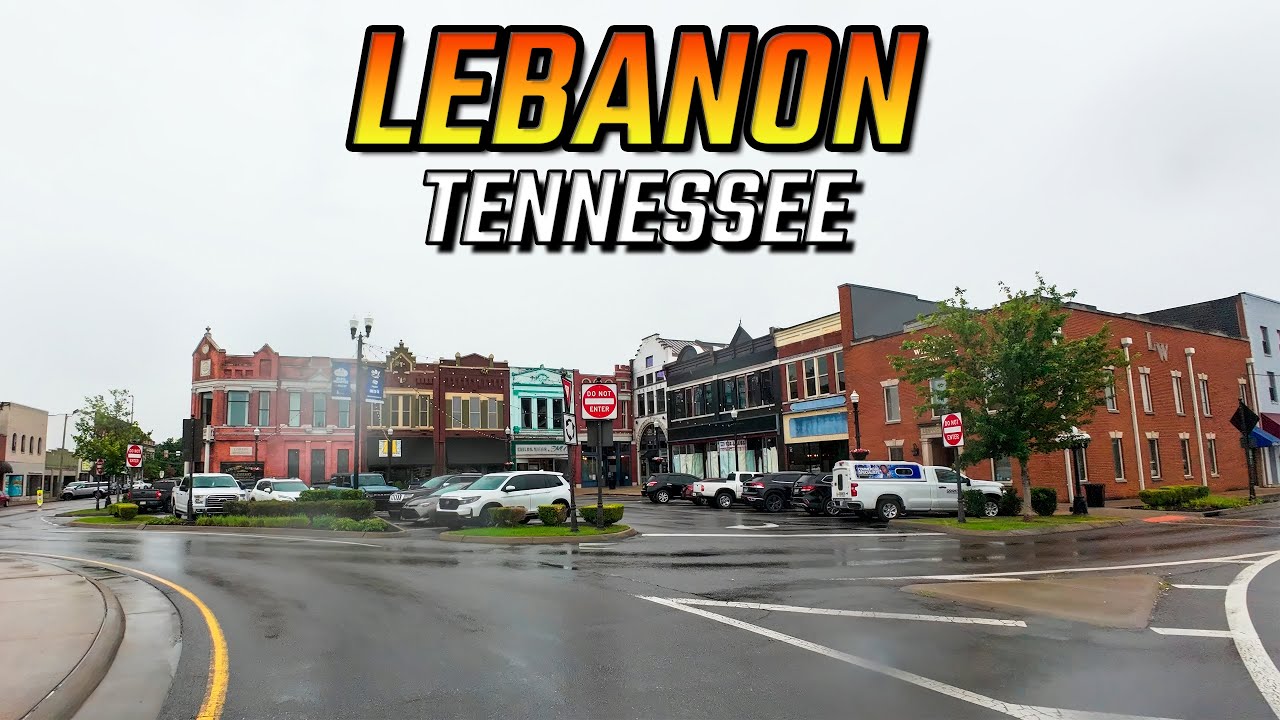 Lebanon Tennessee Driving Through