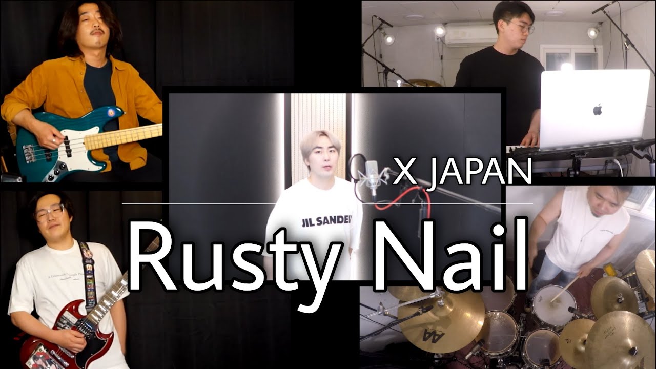 X JAPAN Rusty Nail (full band ver.2021)A.mon X 음뿌남 YouTube