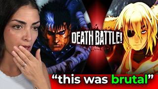 Guts vs Dimitri Death Battle REACTION | This Fight Was BRUTAL
