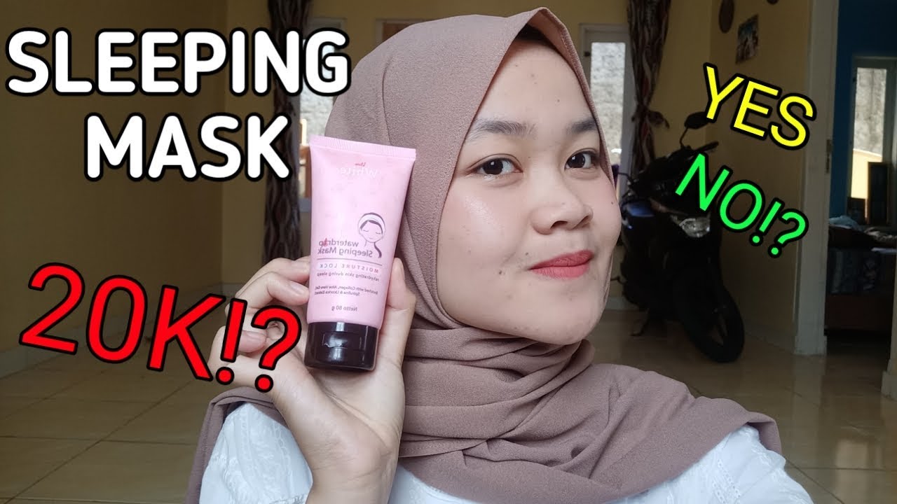 VIVA SLEEPING MASK REVIEW // dari pertama beli sampe pemakaian selama 1