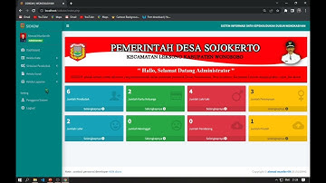 Sistem Informasi Data Kependudukan Desa | Sistem Inventaris Penduduk Berbasis PHP & Mysql