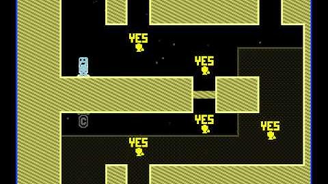 VVVVVV Demo - Space Station level .