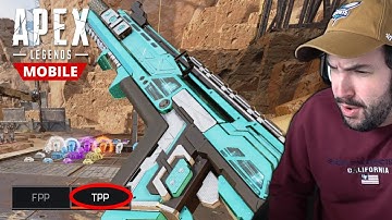 bullying TPP players while playing FPP in Apex Mobile ranked