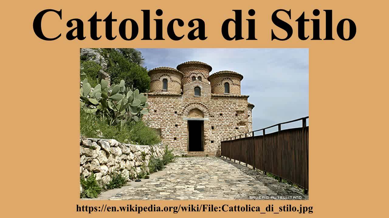 Cattolica di Stilo