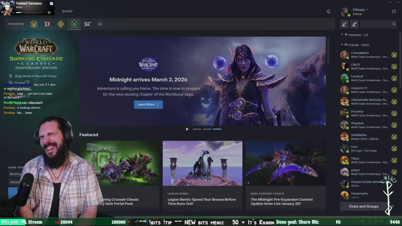 FIRST MULTISTREAM!! | TBC HYPE! - Blood Elf Adventures w/ Bunnyy!!