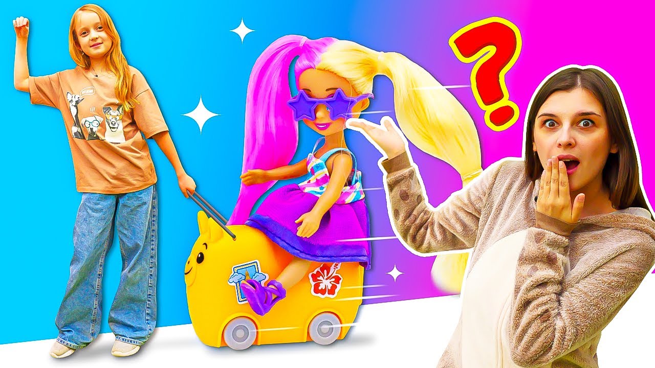 🎄🎅Кукла для девочек Dreameez Путешественница заночевала в доме у самого Деда Мороза! Игры для детей