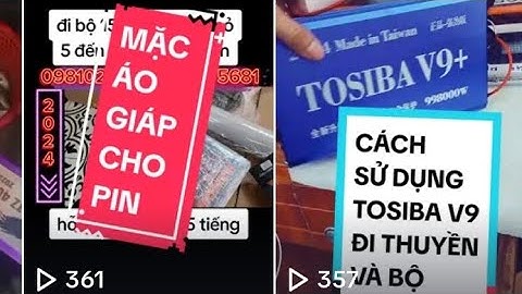 CÁCH SỬ DỤNG TOSIBA V9 +