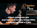 Обзор усилителя для акустической гитары Ortega HOne + SONE + STWO