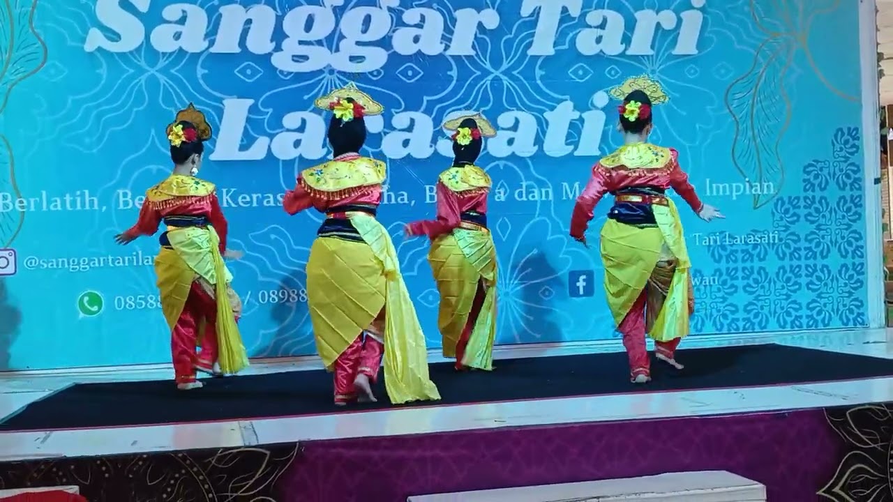 Tari Topeng Gong - Ujian Kenaikan Tingkat Sanggar Tari Larasati