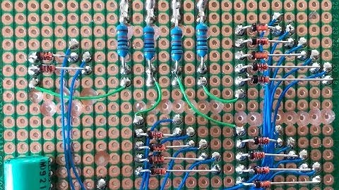 Four Bit Binary Encoder (Diode Logic)