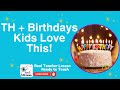 TH Digraph Game for Kindergarten | Birthday Months Phonics Activity